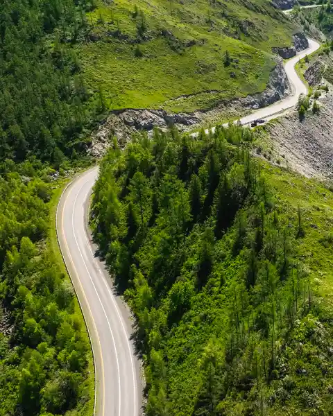Дорога перевала Чике-Таман