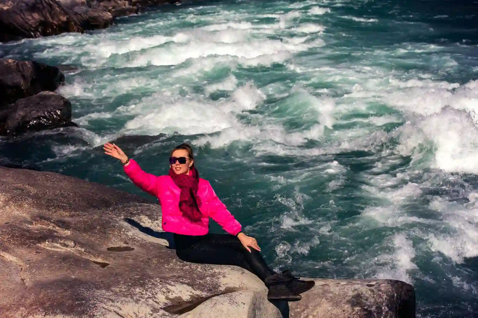 Бирюзовый Чулышман осенью