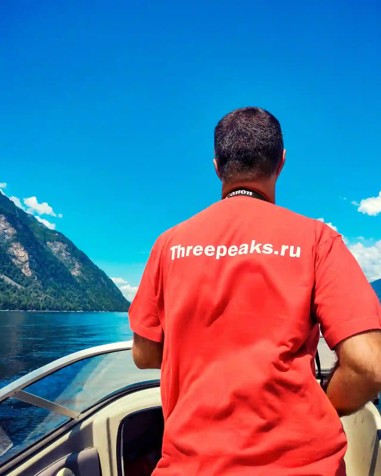 Поездка на катере по Телецкому озеру