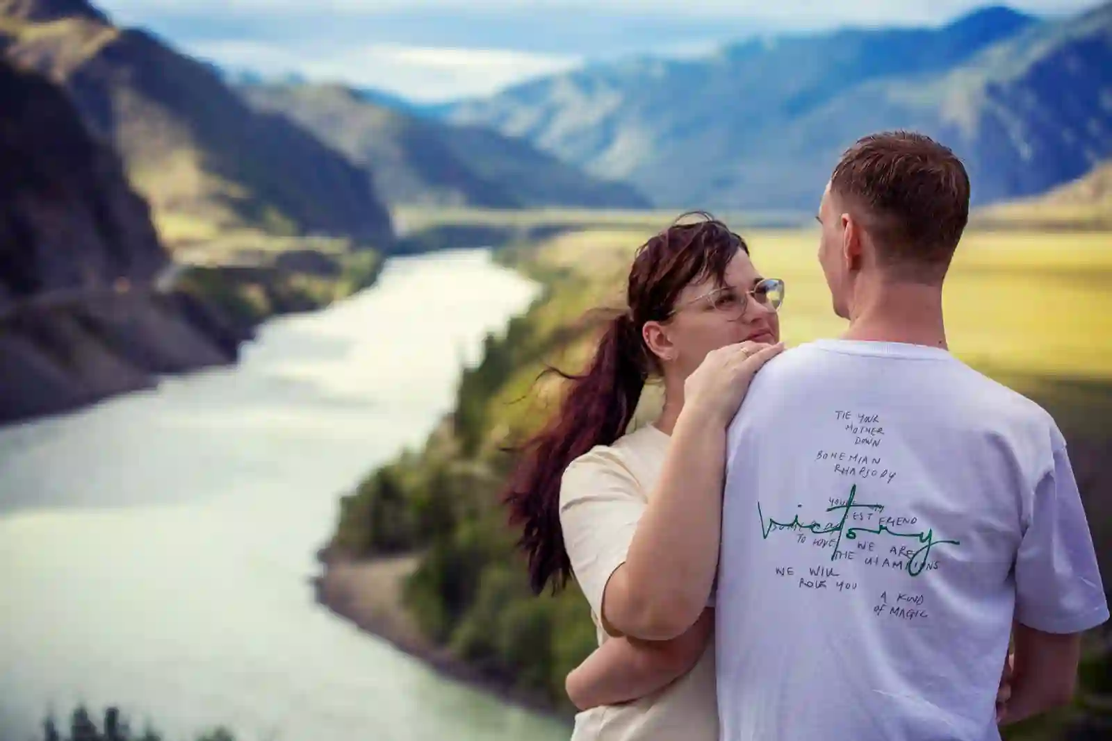 Смотровая на реку Катунь